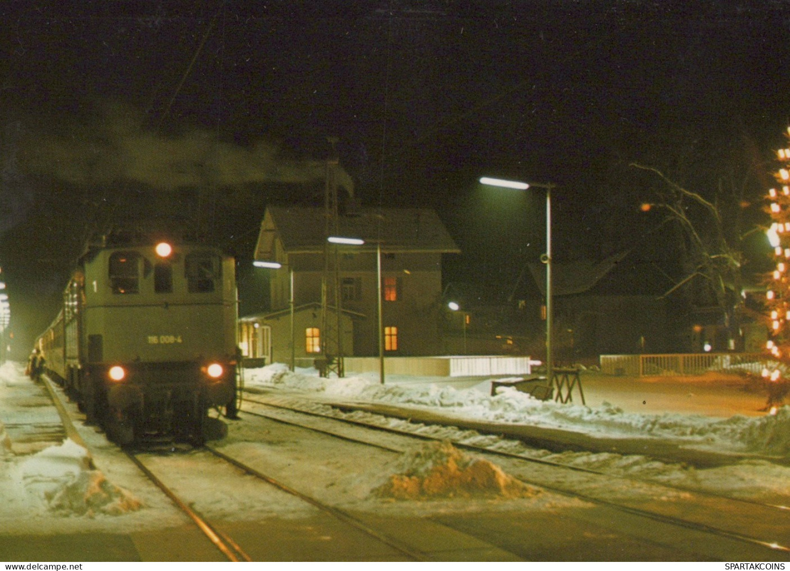 ZUG Schienenverkehr Eisenbahnen Vintage Ansichtskarte Postkarte CPSM #PAA874.A - Treinen