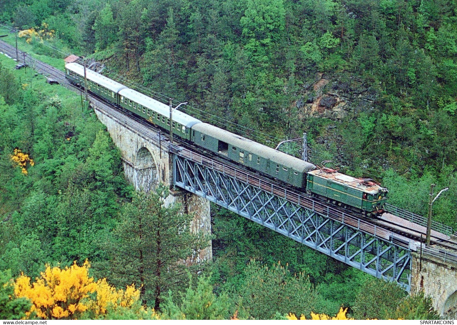 TRAIN RAILWAY Transport Vintage Postcard CPSM #PAA694.A - Eisenbahnen