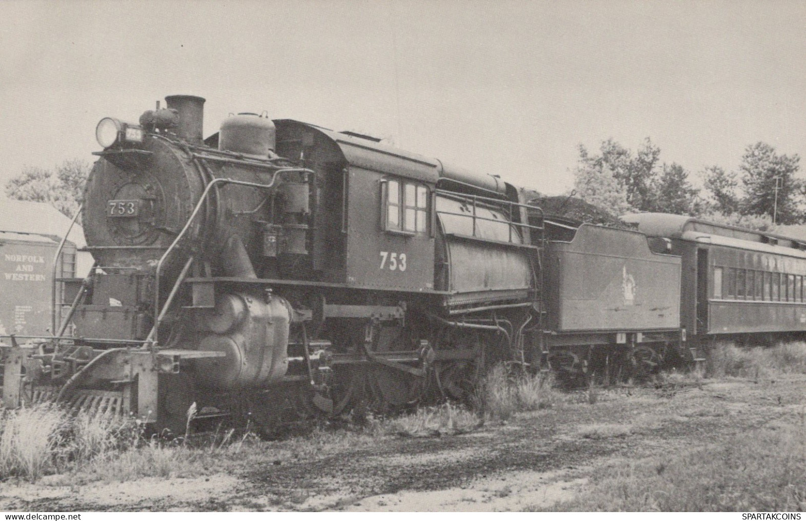 TREN TRANSPORTE Ferroviario Vintage Tarjeta Postal CPSMF #PAA472.A - Treinen