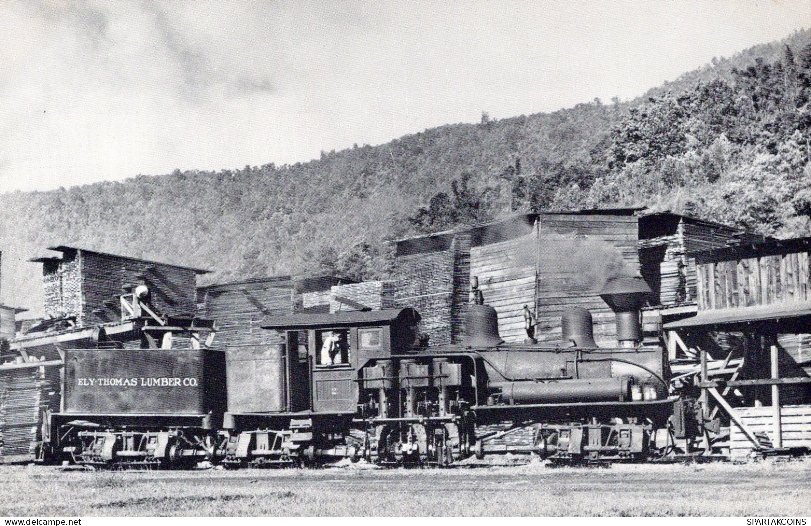 TREN TRANSPORTE Ferroviario Vintage Tarjeta Postal CPSMF #PAA417.A - Trains