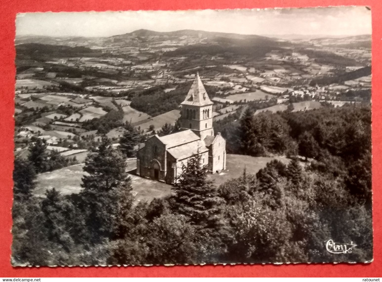 71 - Montagne De DUN - CPSM 1 - Chapelle (St Racho ??)  - éd CIM - Other & Unclassified