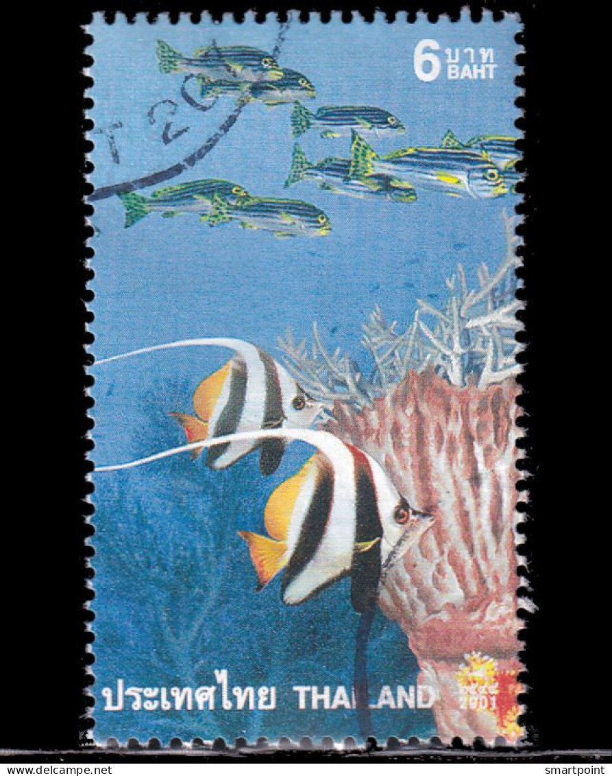 Thailand Stamp 2001 Marine Life 6 Baht - Used - Thaïlande