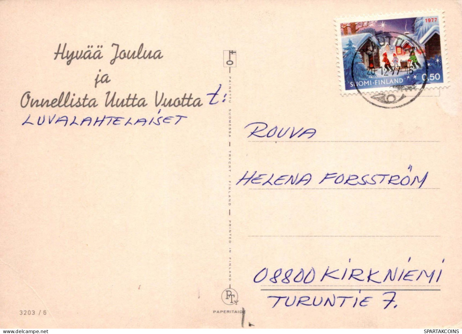Buon Anno Natale BAMBINO Vintage Cartolina CPSM #PAS791.A - Neujahr