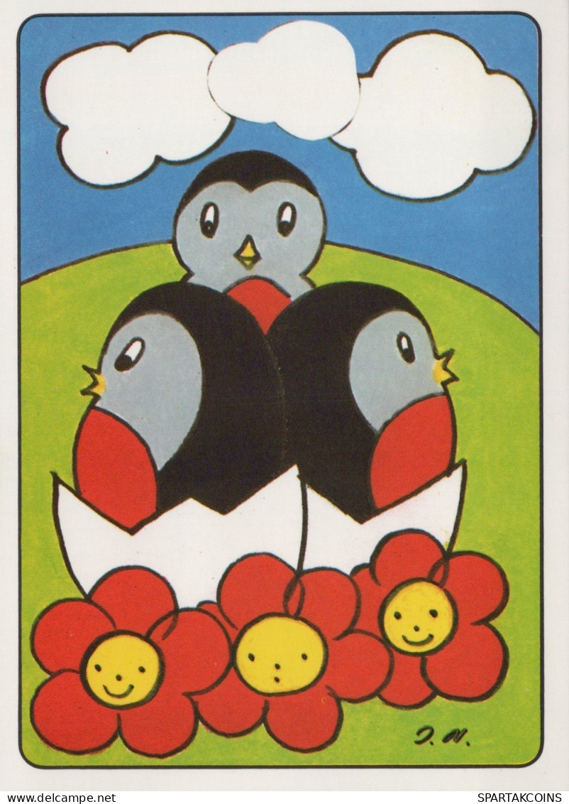 UCCELLO Animale Vintage Cartolina CPSM #PAN134.A - Birds