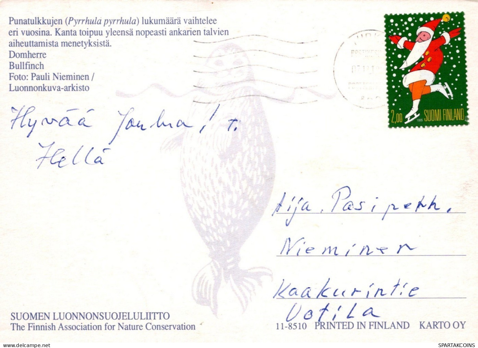 OISEAU Animaux Vintage Carte Postale CPSM #PAN075.A - Birds