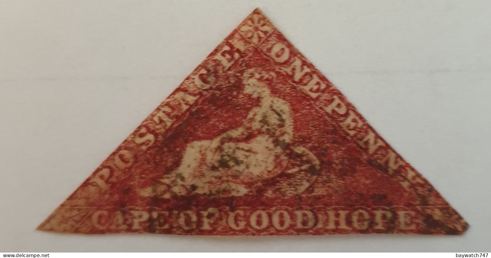 Cape Of Good Hope 1863 1d Deep Brown Fine Used - Africa (Other)