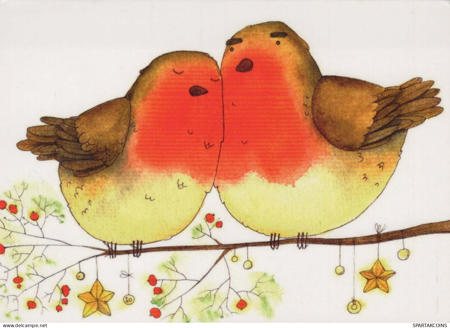OISEAU Animaux Vintage Carte Postale CPSM #PBR547.A - Birds