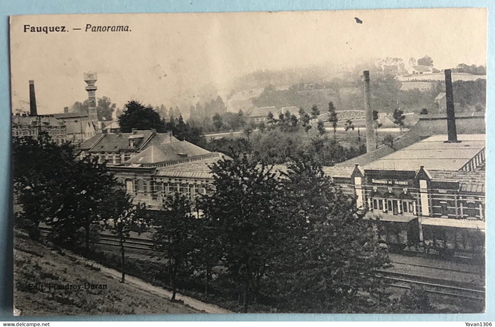 Ronquieres  ( Fauquez ) 1927 Panorama - Braine-le-Comte
