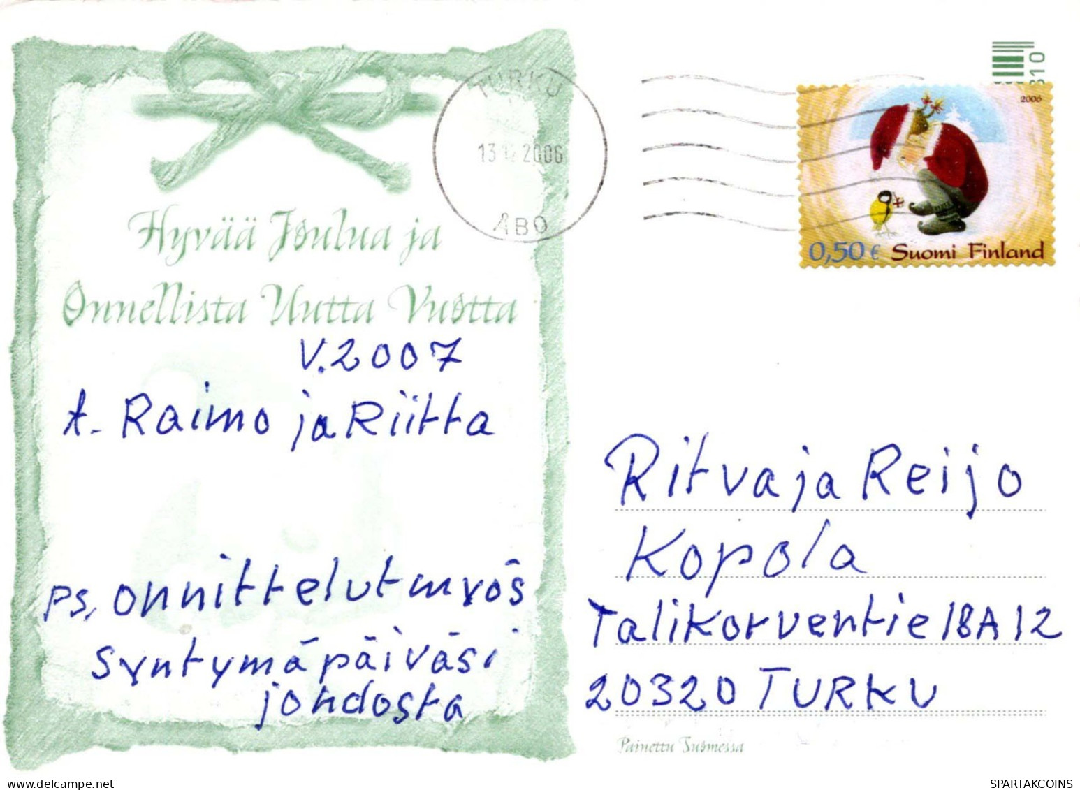 PERRO Animales Vintage Tarjeta Postal CPSM #PBQ574.A - Chiens