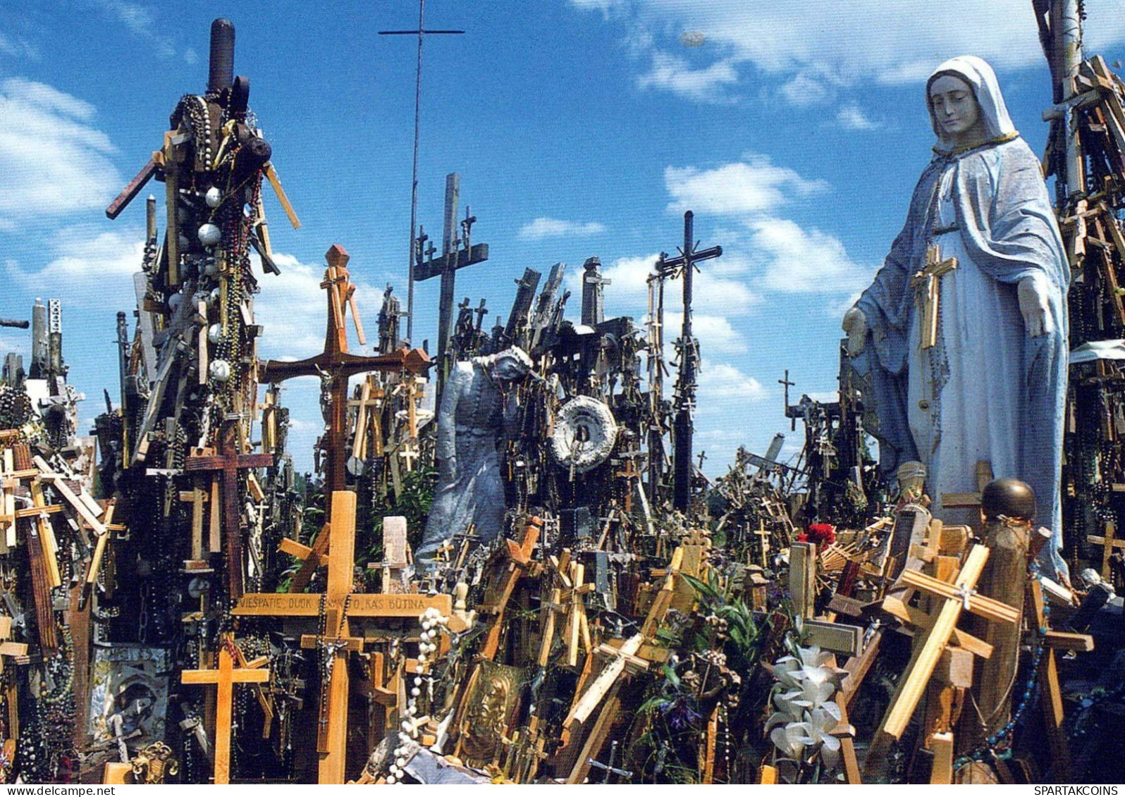 STATUE SAINTS Christianity Religion Vintage Postcard CPSM #PBQ253.A - Gemälde, Glasmalereien & Statuen