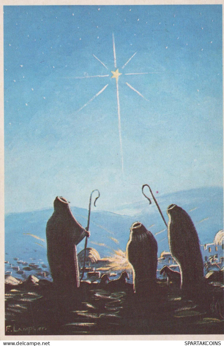 SAINTS Baby JESUS Christianity Religion Vintage Postcard CPSM #PBP872.A - Autres & Non Classés