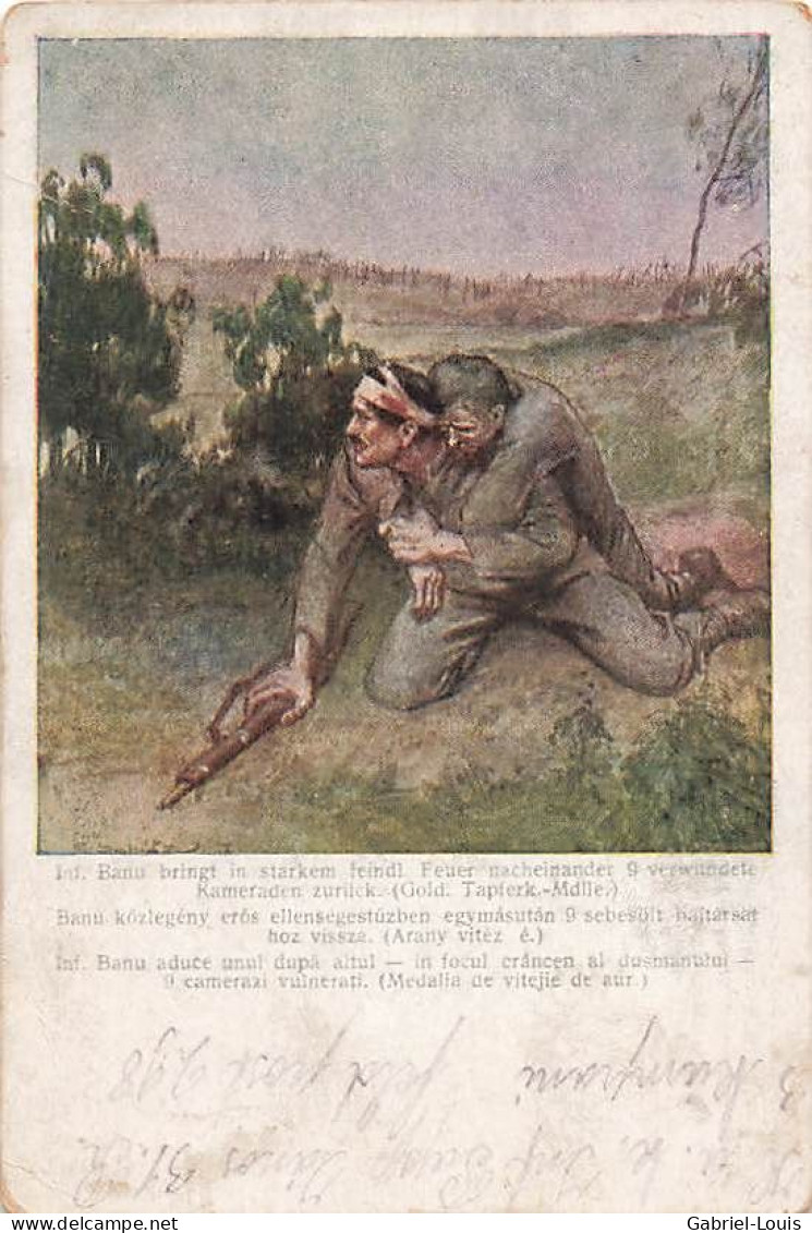 Guerre 1914-18 Banu Közlegény Erös Háború 1914-18 - Hungary