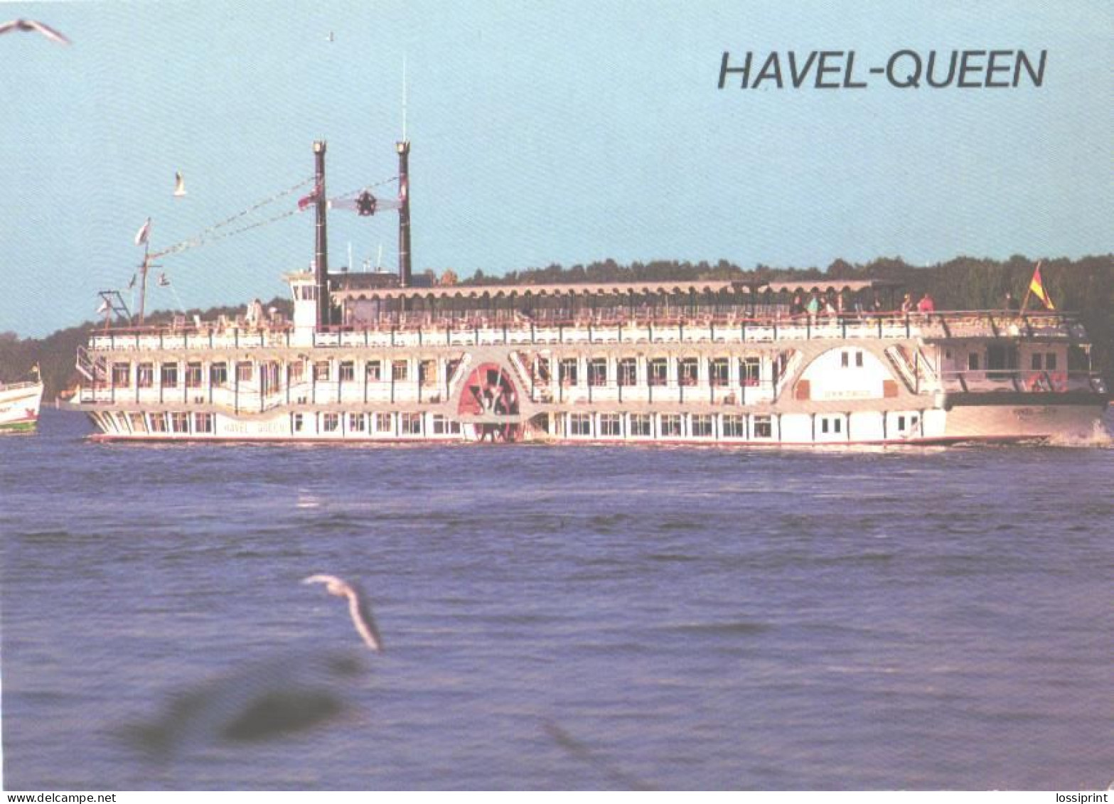 Germany:Berlin, Passenger Ship Havel Queen - Steamers