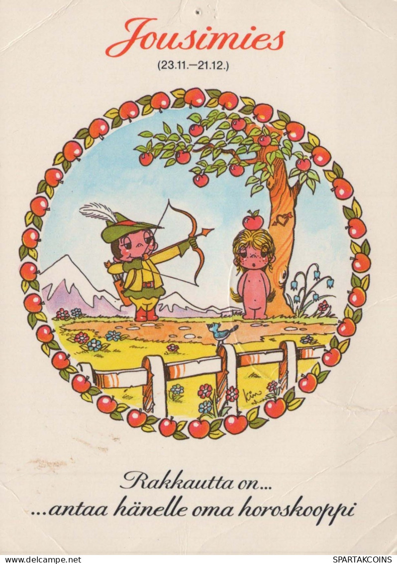 NIÑOS HUMOR Vintage Tarjeta Postal CPSM #PBV389.A - Humorous Cards