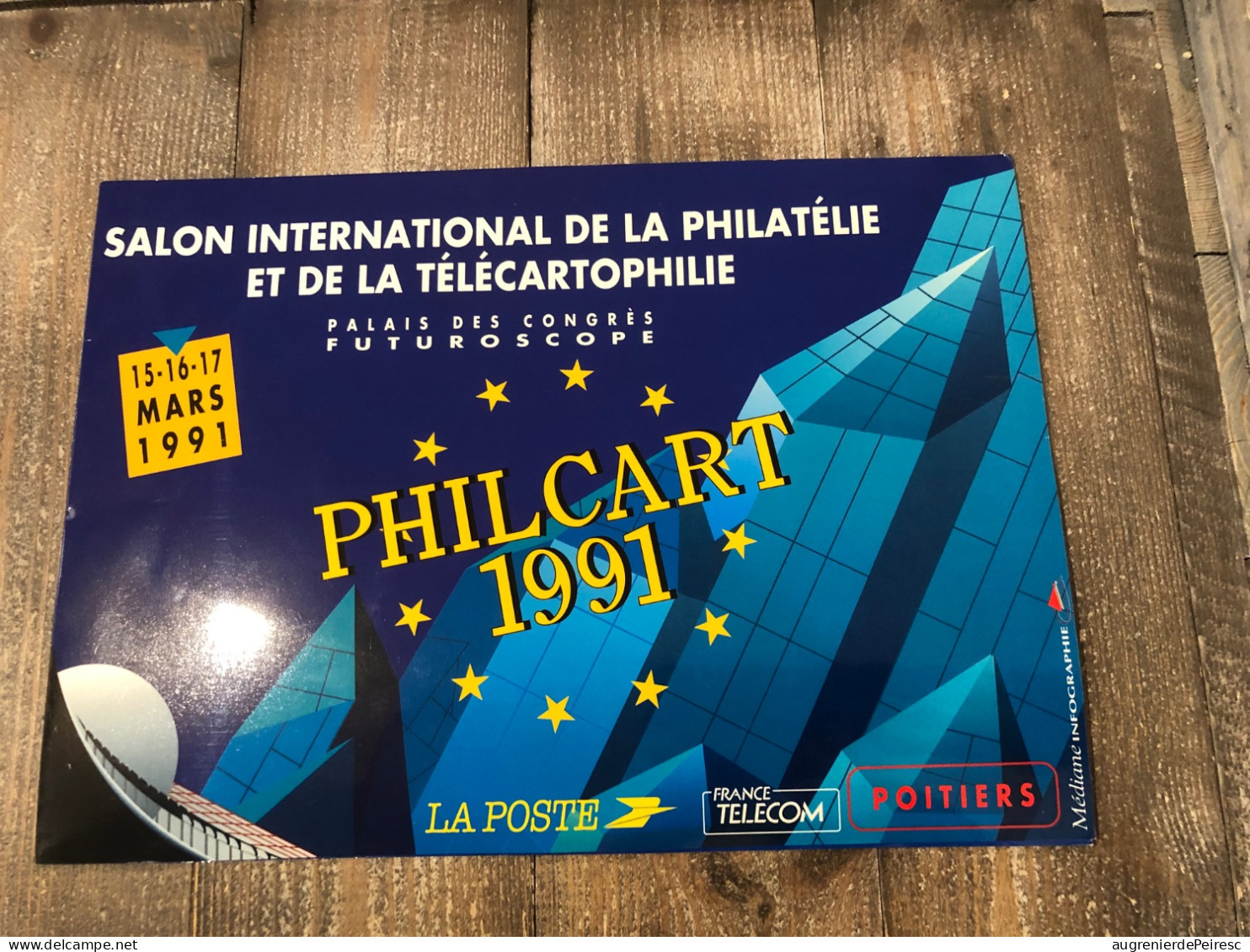 Livret Philcart 1991 Avec 5 Cartes - Verzamelingen