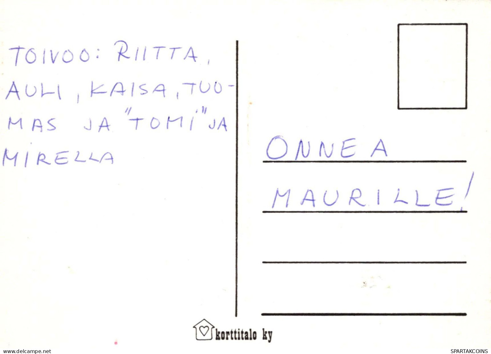 JOYEUX ANNIVERSAIRE 6 Ans GARÇON ENFANTS Vintage Postal CPSM #PBT994.A - Birthday