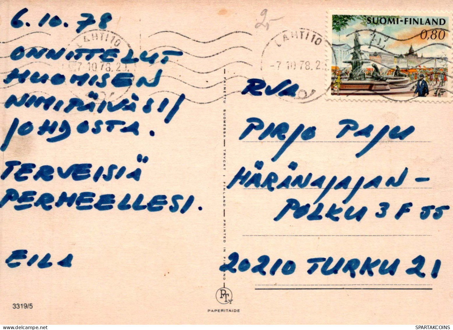 NIÑOS Escenas Paisajes Vintage Tarjeta Postal CPSM #PBT392.A - Scènes & Paysages