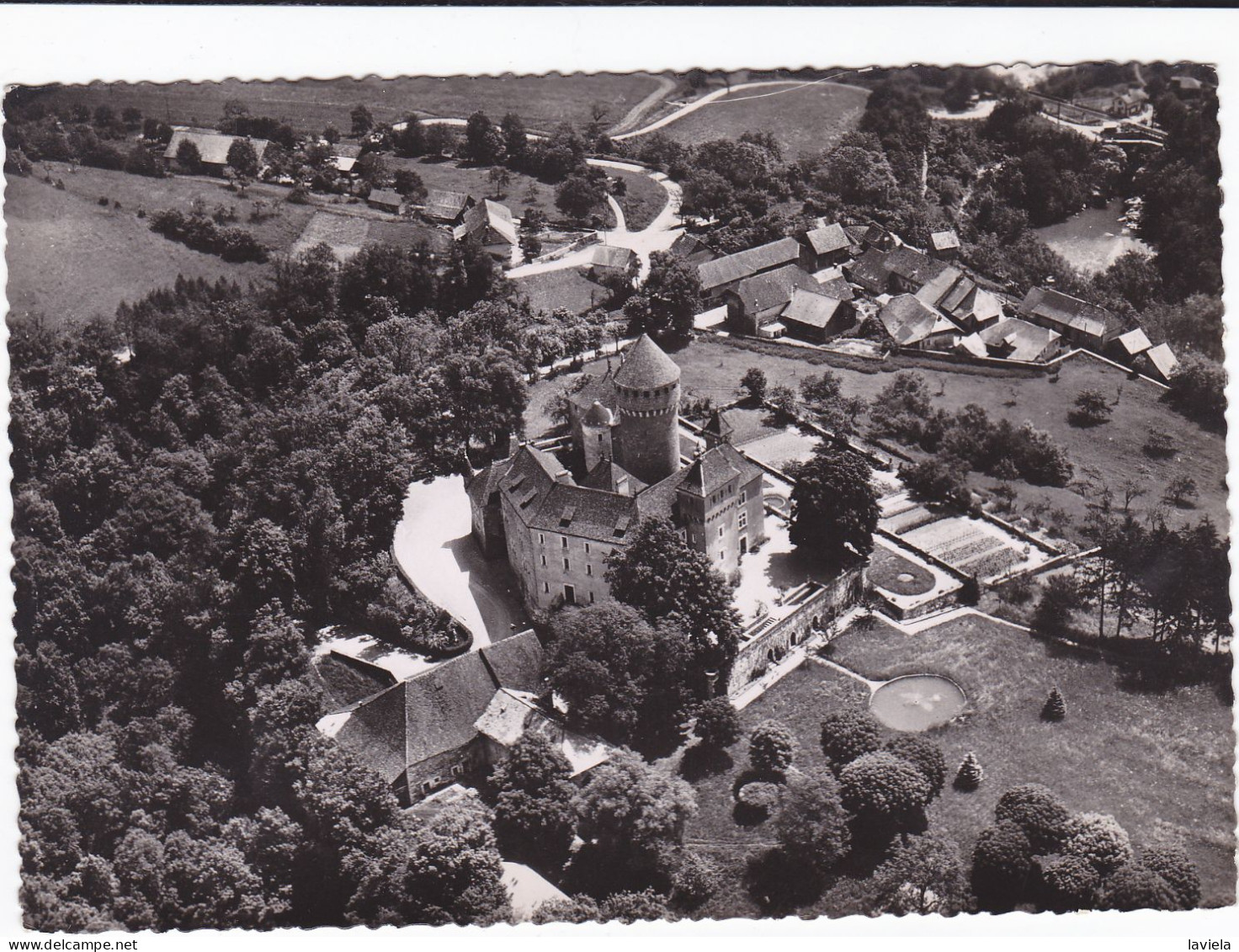 74 LOVAGNY-GORGES-DU-FIER - Vue Aérienne Sur Le Château De MONTROTTIER - Lovagny