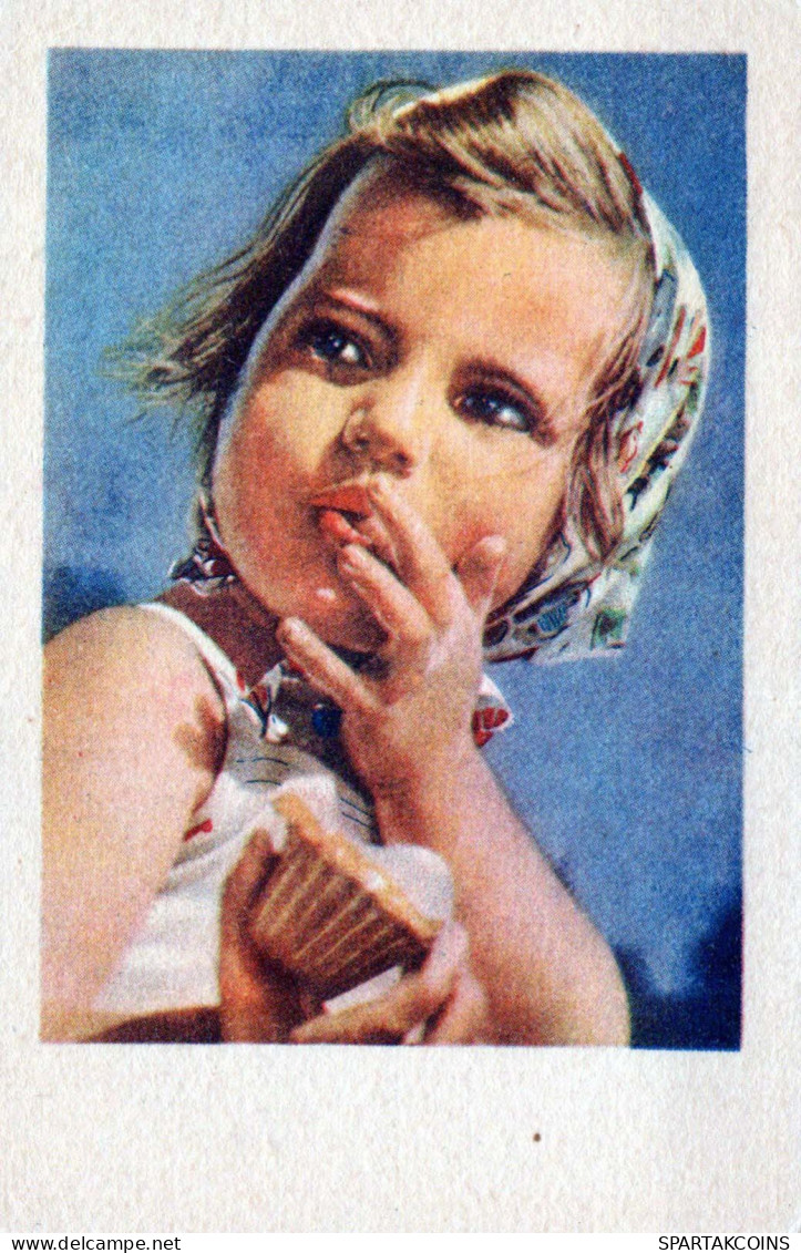 ENFANTS Portrait Vintage Carte Postale CPSMPF #PKG817.A - Ritratti