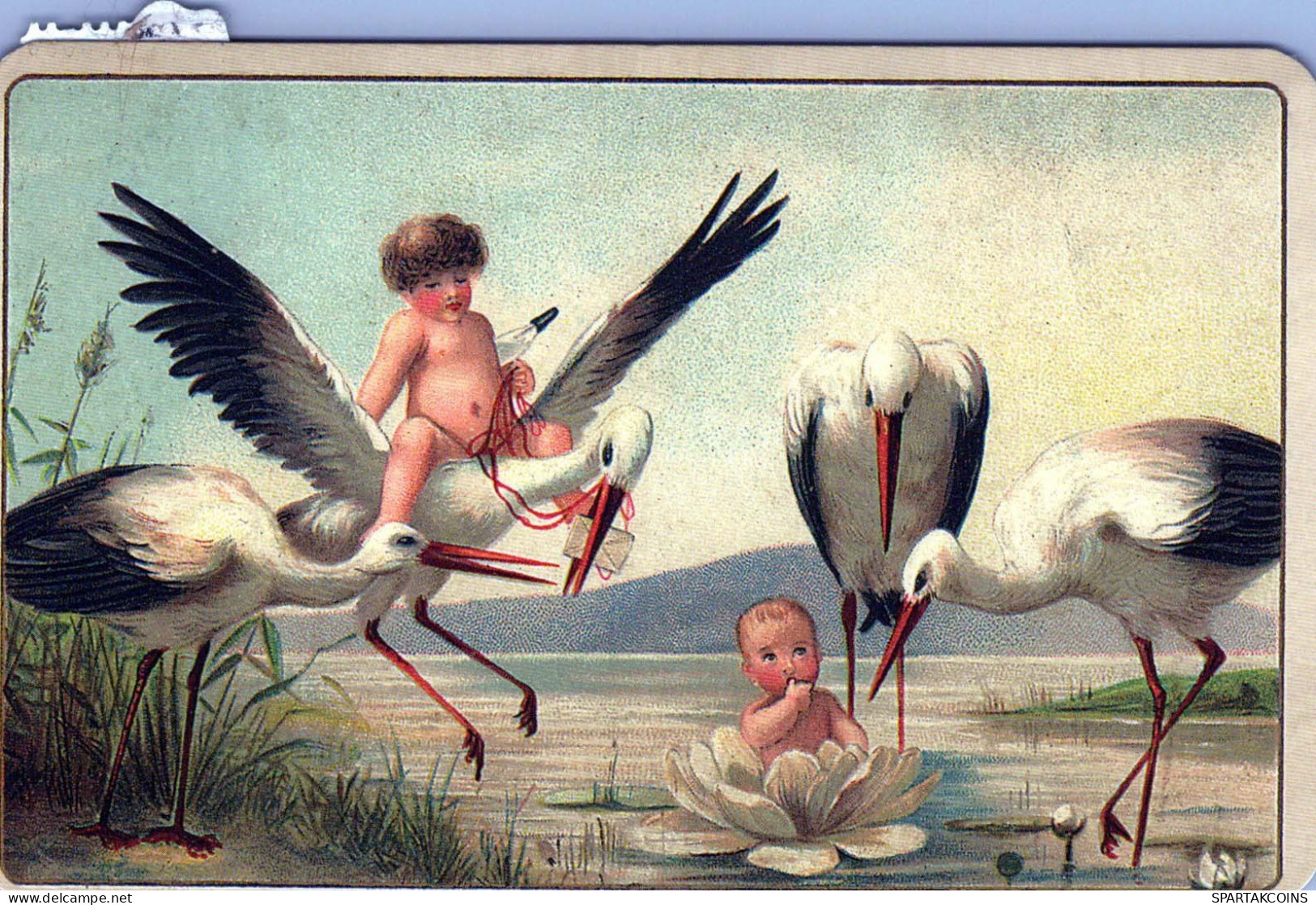 ENFANTS Scènes Paysages Vintage Carte Postale CPSMPF #PKG687.A - Scènes & Paysages