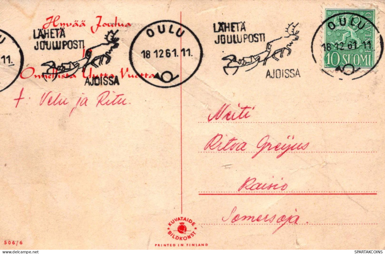 NIÑOS Escenas Paisajes Vintage Tarjeta Postal CPSMPF #PKG600.A - Scenes & Landscapes