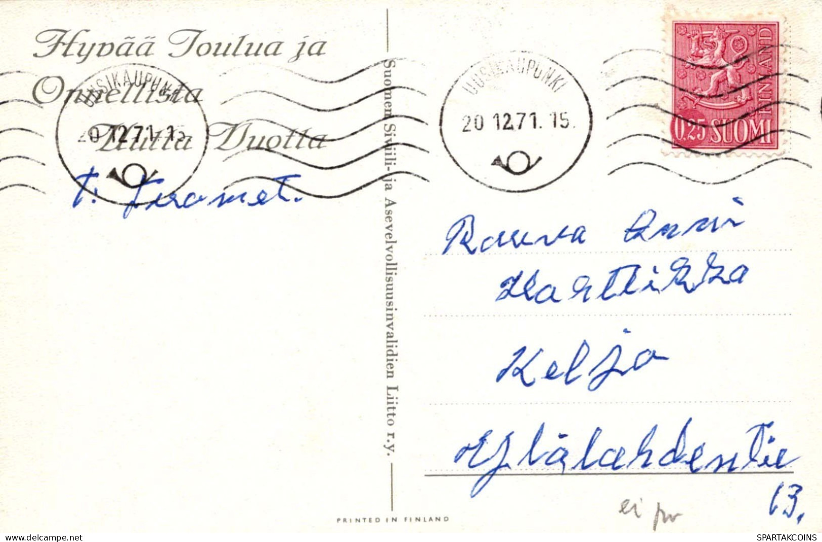 FLORES Vintage Tarjeta Postal CPA #PKE527.A - Flowers