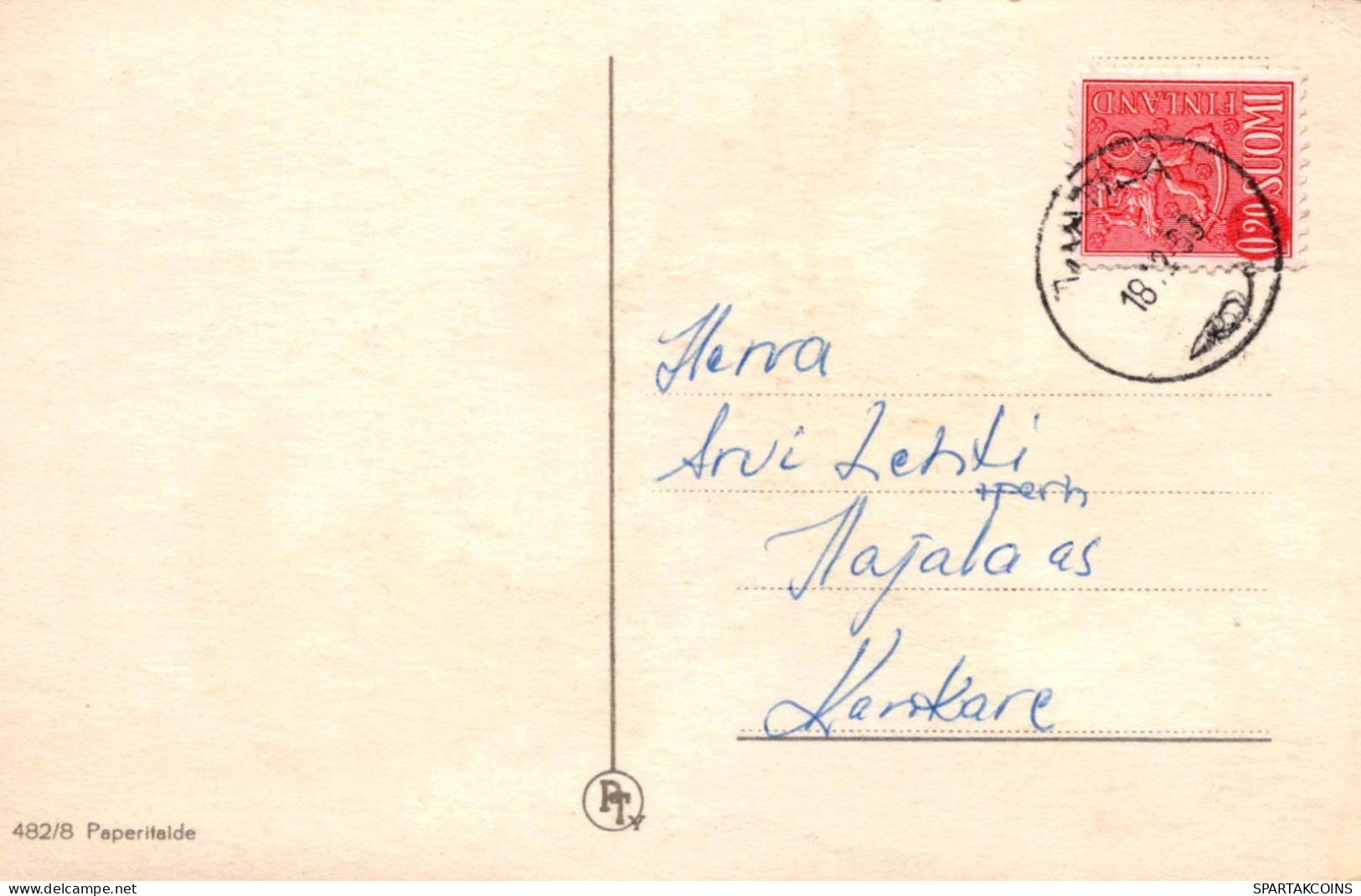 WEIHNACHTSMANN SANTA CLAUS Neujahr Weihnachten GNOME Vintage Ansichtskarte Postkarte CPSMPF #PKD859.A - Santa Claus