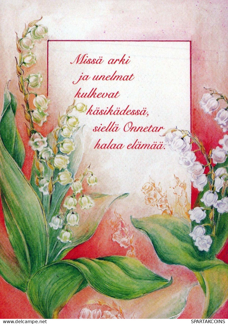 FIORI Vintage Cartolina CPSM #PBZ701.A - Flowers