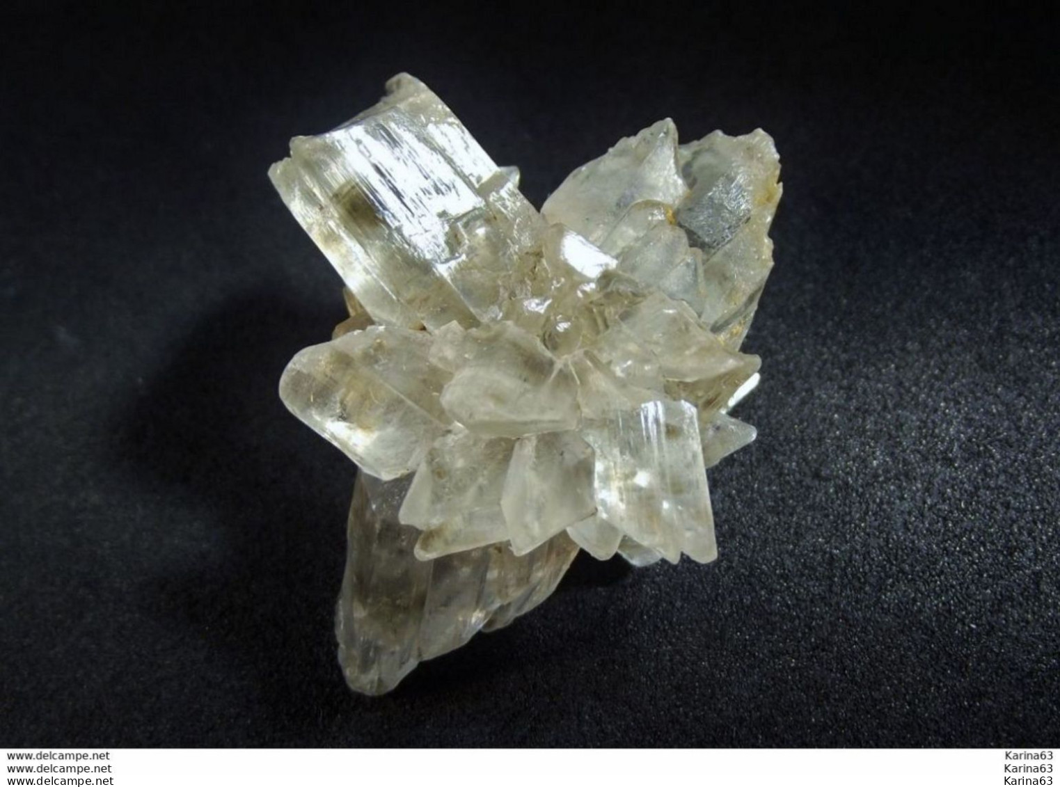 Gypsum Rose ( 4 × 3 × 2 Cm) - Therdonne - Oise - France - Minerali