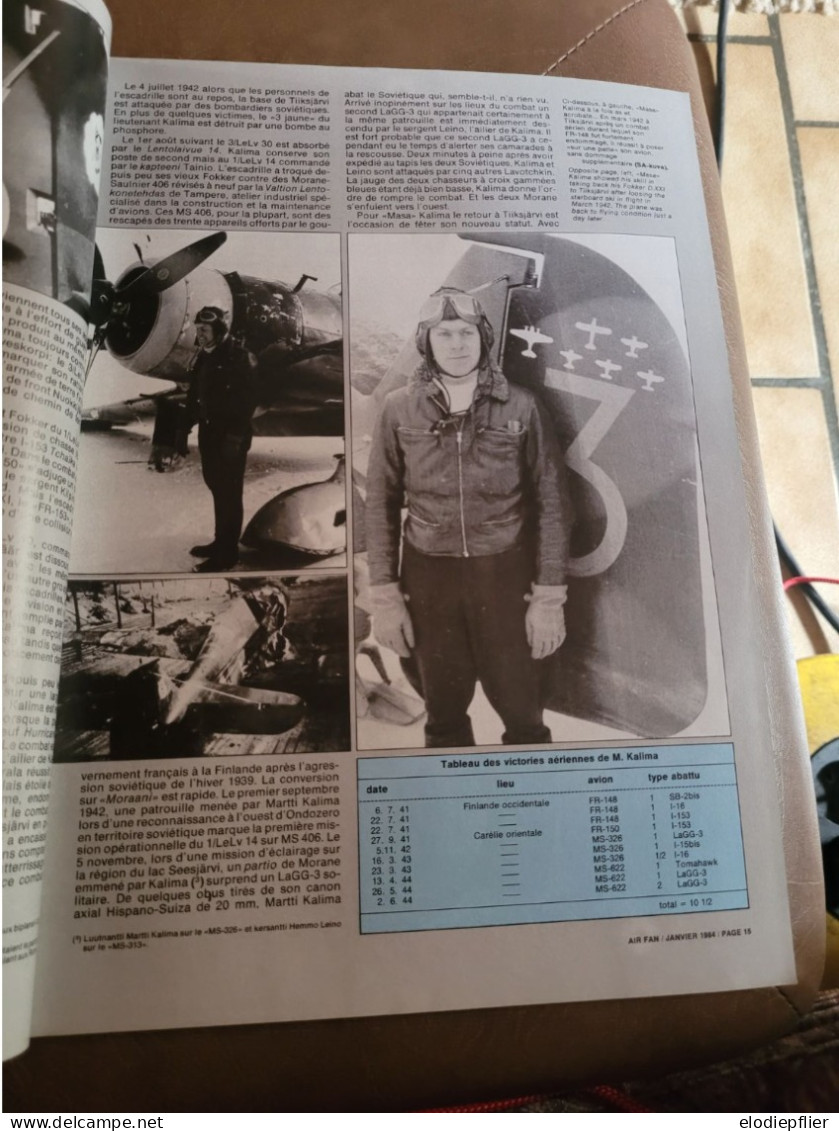 Air Fan. N°63. Janvier 1984. Le Mensuel De L'aéronautique Militaire Internationale - Aviation