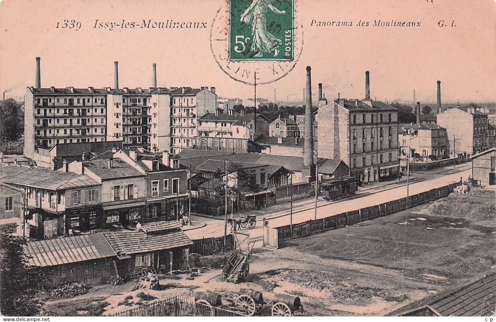 Issy Les Moulineaux - Panorama Des Moulineaux  -  CPA °J - Issy Les Moulineaux