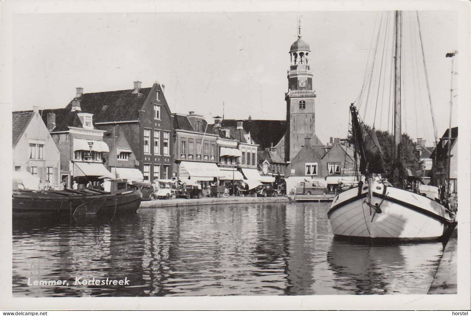 Netherland - Lemmer - Harbor - Kortestreek - Fishing Boats - Cars - Oldtimer - Lemmer