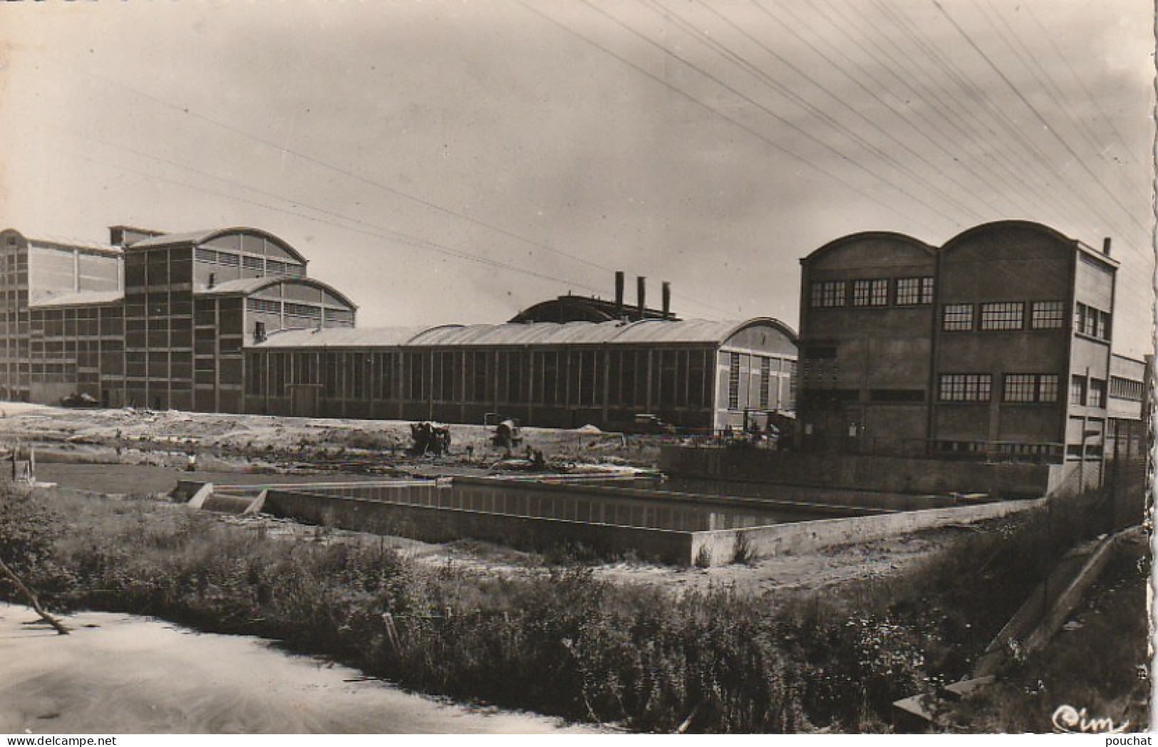 DE 19 -(40) TARTAS  -  USINE DE LA SOCIETE LANDAISE DE CELLULOSE   -  2 SCANS - Tartas