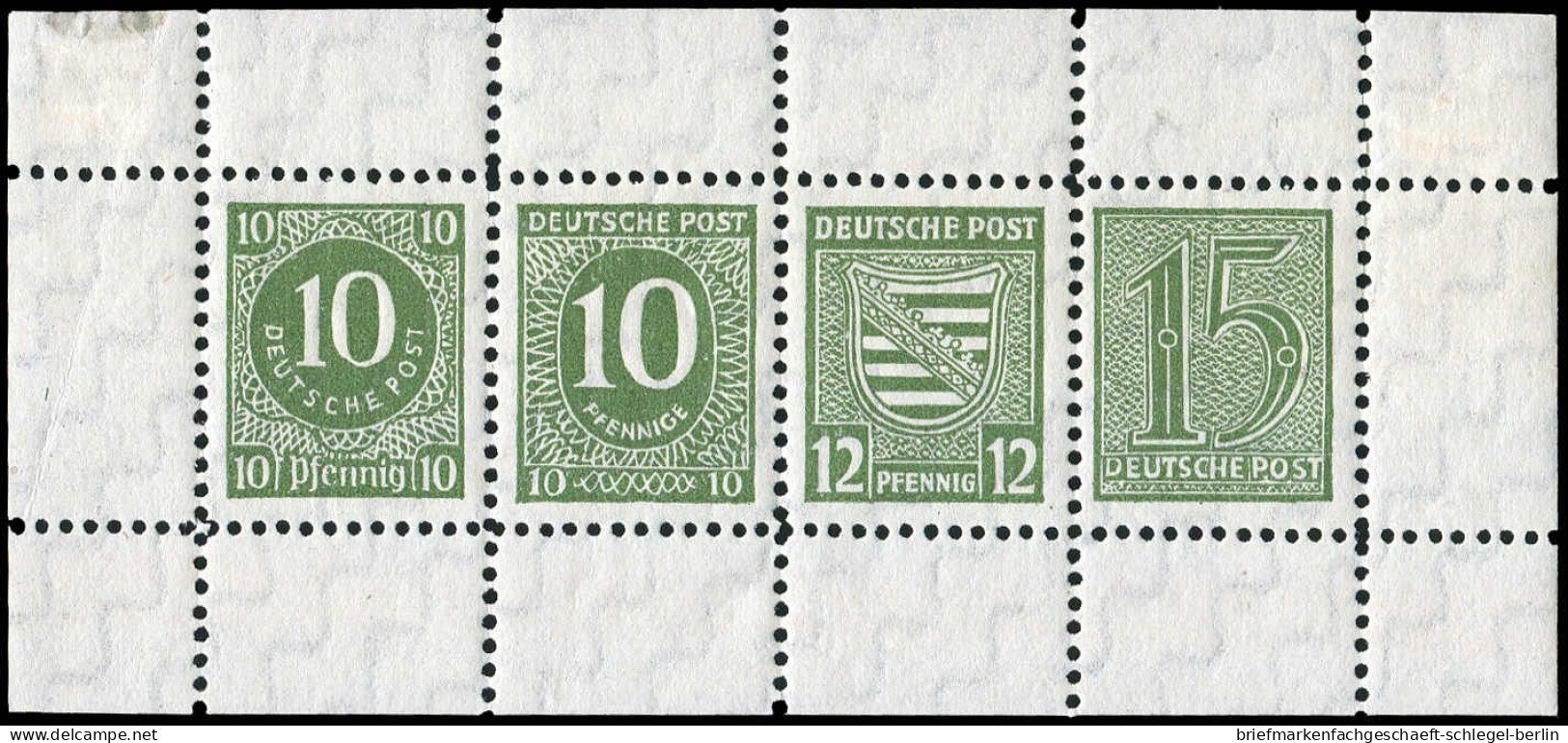 SBZ - Provinz Sachsen, 1945, 71 Pa, Postfrisch, Ungebraucht - Altri & Non Classificati