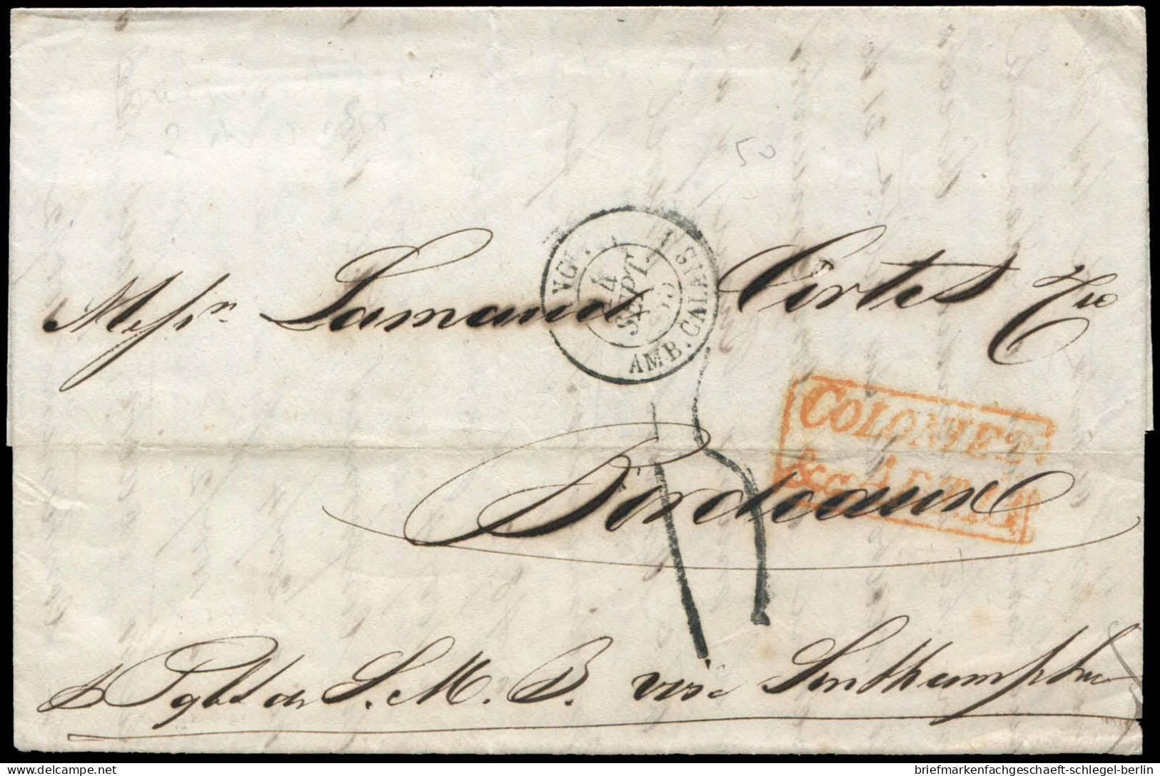 Argentinien, 1855, Brief - Altri & Non Classificati