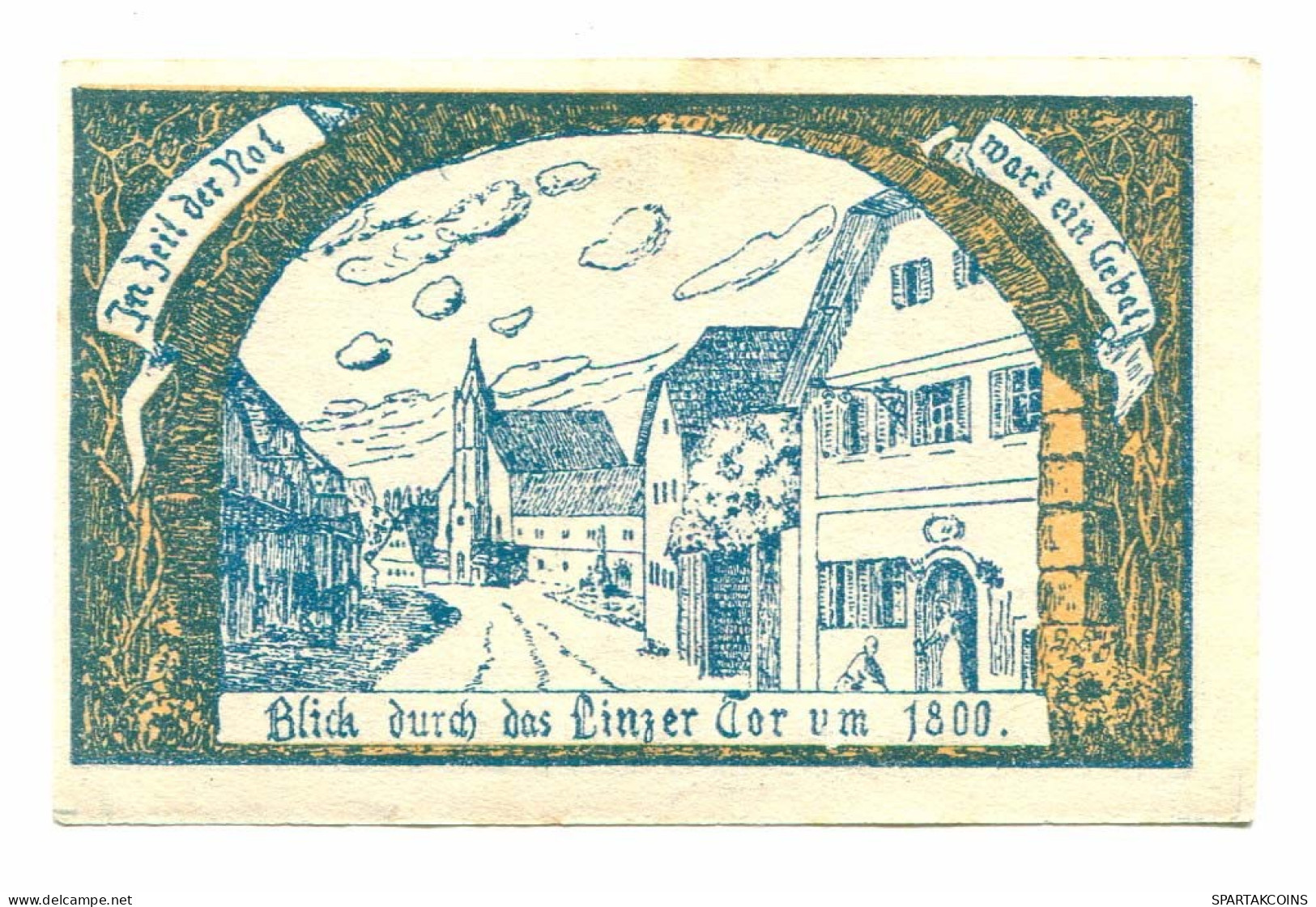 10 Heller 1920 EFERDING Österreich UNC Notgeld Papiergeld Banknote #P10488 - [11] Local Banknote Issues