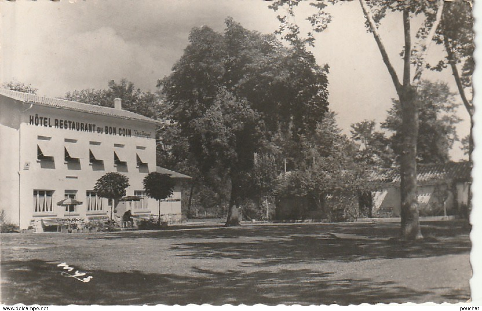 DE 20 -(40) LUBBON  -  HOTEL DU  BON COIN  -  2 SCANS - Other & Unclassified