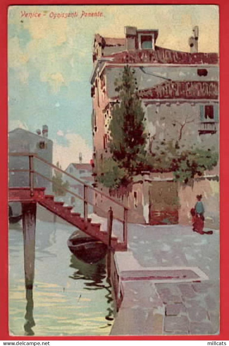 ITALY VENICE    OGNISSANTI PONENTE  RAPHAEL TUCK ART CHROMO SERIES Pu 1904 - Tuck, Raphael