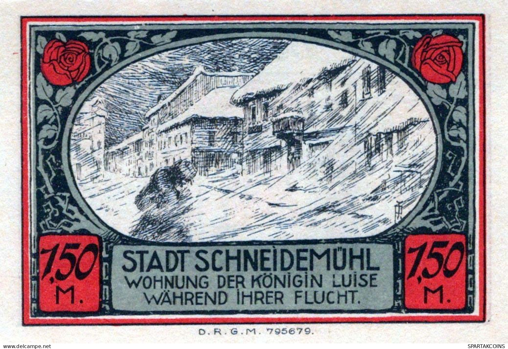 1.5 MARK 1914-1924 Stadt SCHNEIDEMÜHL Posen UNC DEUTSCHLAND Notgeld #PD323 - [11] Emissions Locales