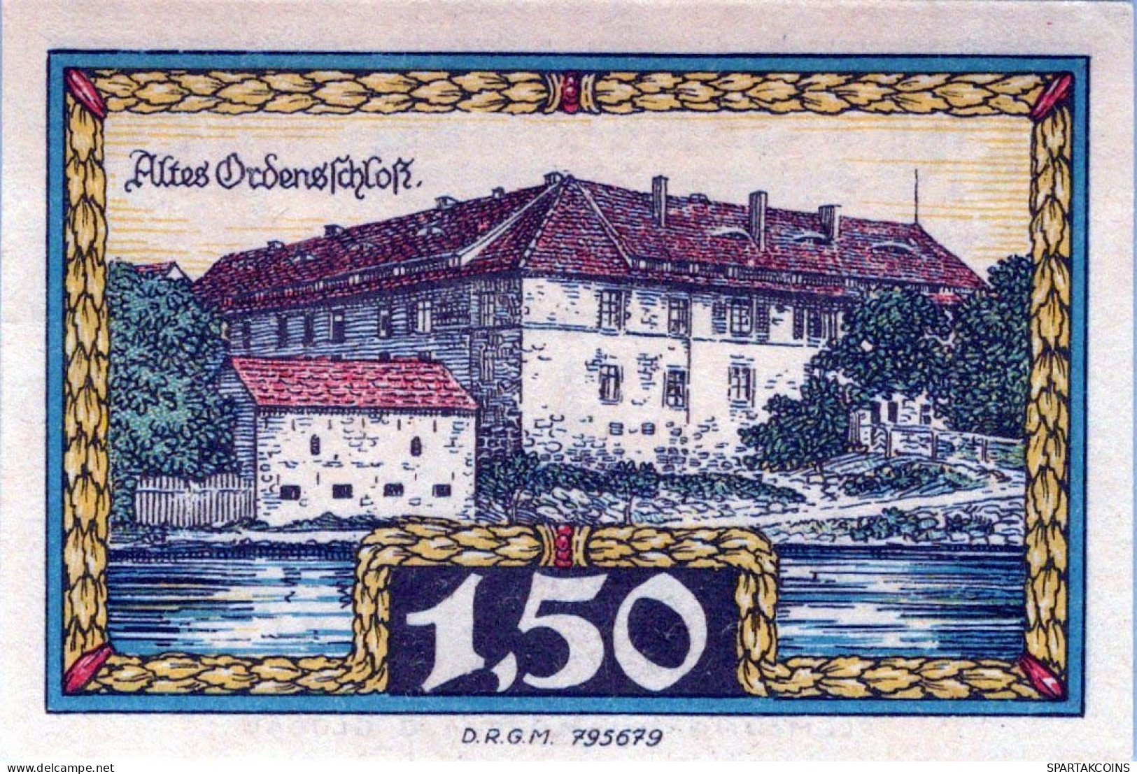 1.5 MARK 1914-1924 Stadt INSTERBURG East PRUSSLAND UNC DEUTSCHLAND Notgeld #PD128 - [11] Emissions Locales