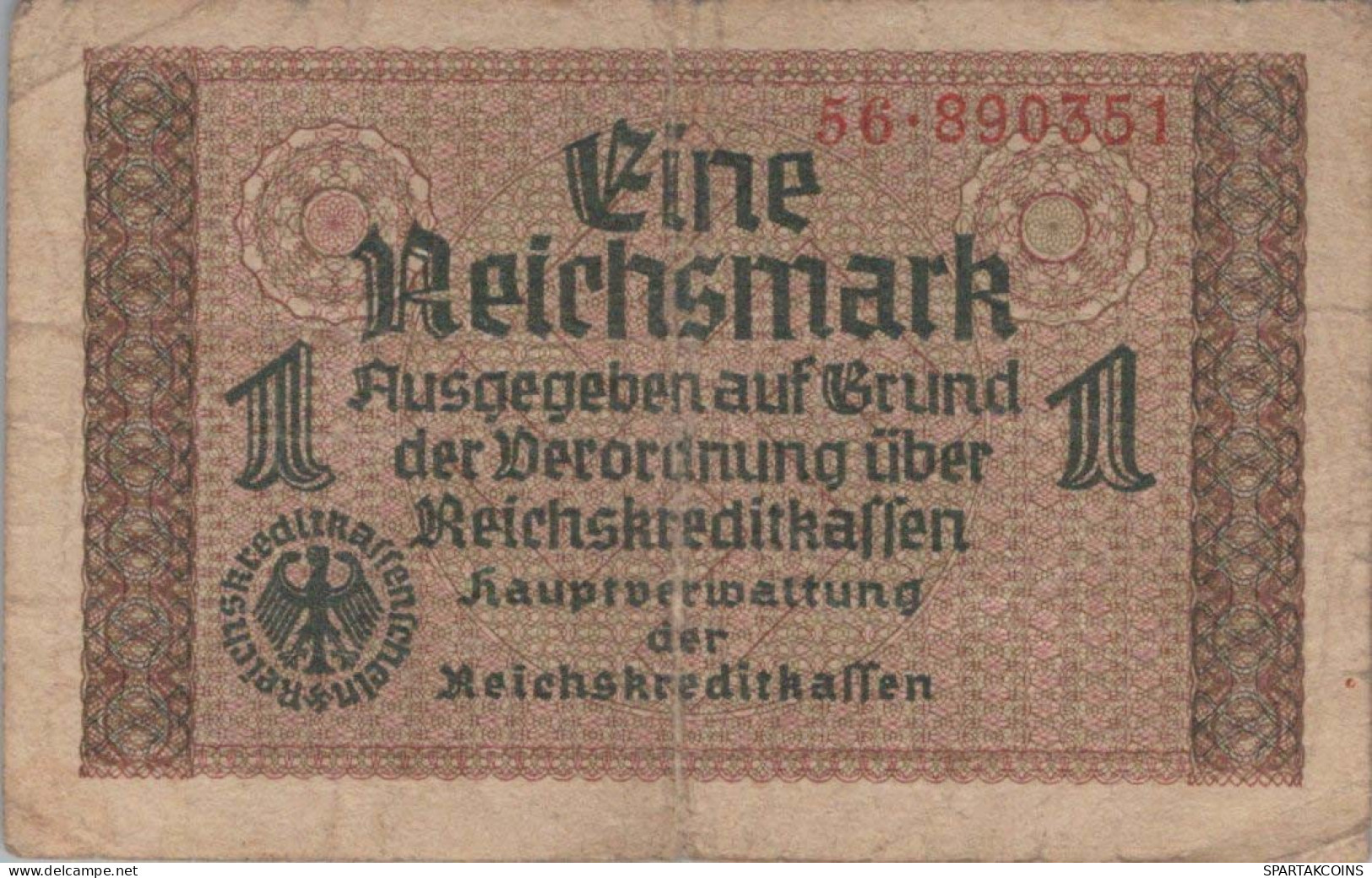 1 MARK Stadt BERLIN DEUTSCHLAND Papiergeld Banknote #PL167 - [11] Local Banknote Issues