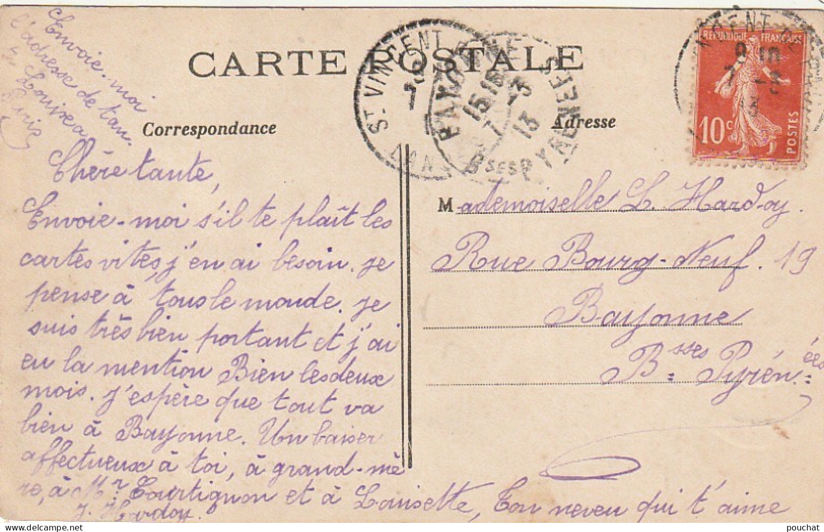 DE 22 -(40) BERCEAU DE ST VINCENT DE PAUL  - CARTE MULTIVUES  -  2 SCANS - Autres & Non Classés