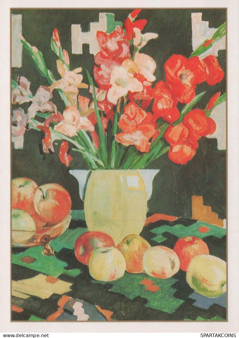 FLOWERS Vintage Postcard CPSM #PAR305.GB - Blumen