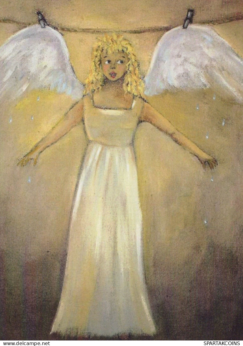 ANGEL CHRISTMAS Holidays Vintage Postcard CPSM #PAH311.GB - Angels