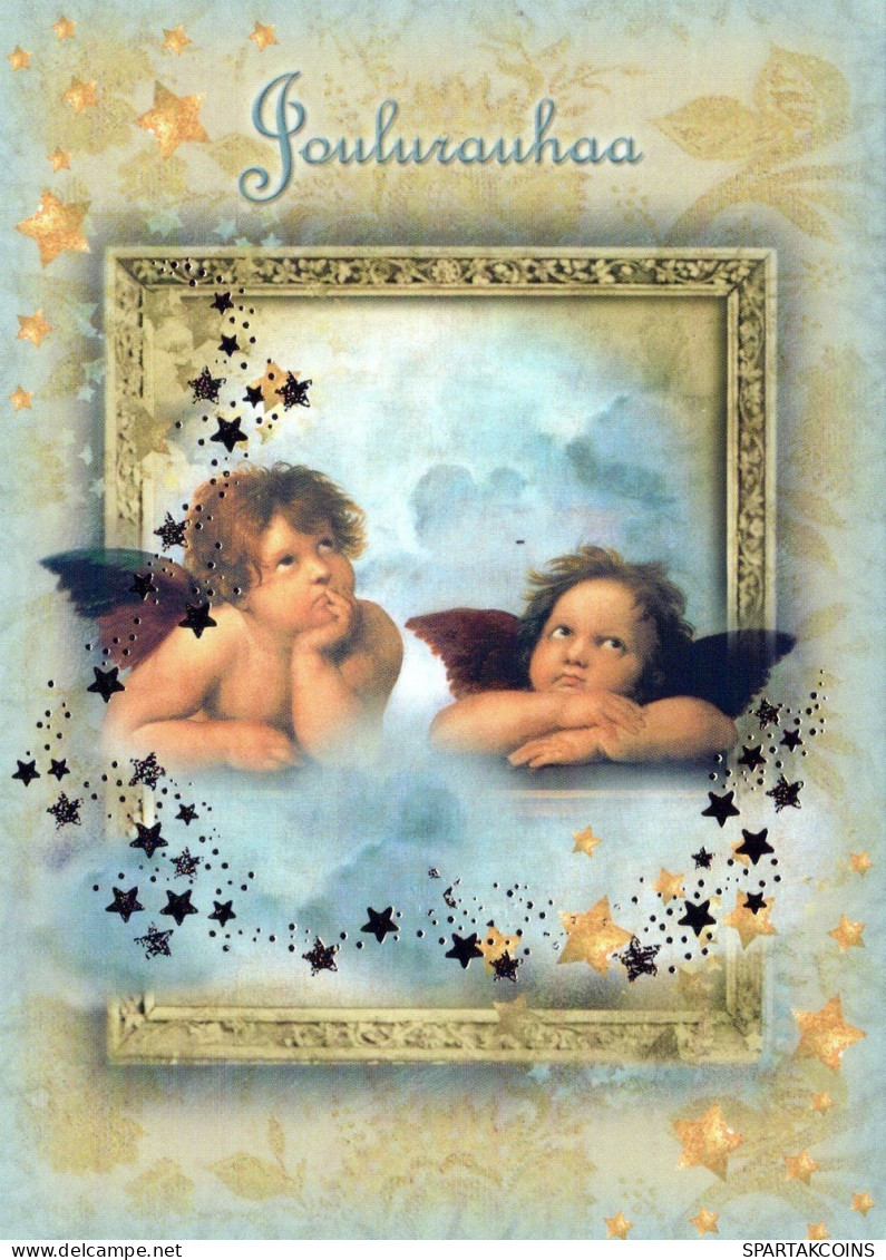 ANGEL CHRISTMAS Holidays Vintage Postcard CPSM #PAH184.GB - Angels