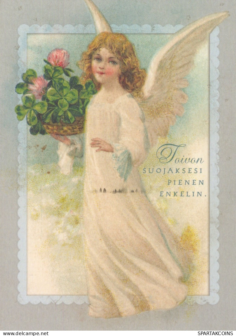 ANGEL CHRISTMAS Holidays Vintage Postcard CPSM #PAH376.GB - Anges