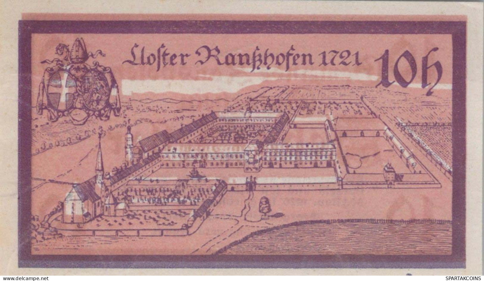 10 HELLER 1920 Stadt RANSHOFEN Oberösterreich Österreich Notgeld Banknote #PE570 - [11] Local Banknote Issues