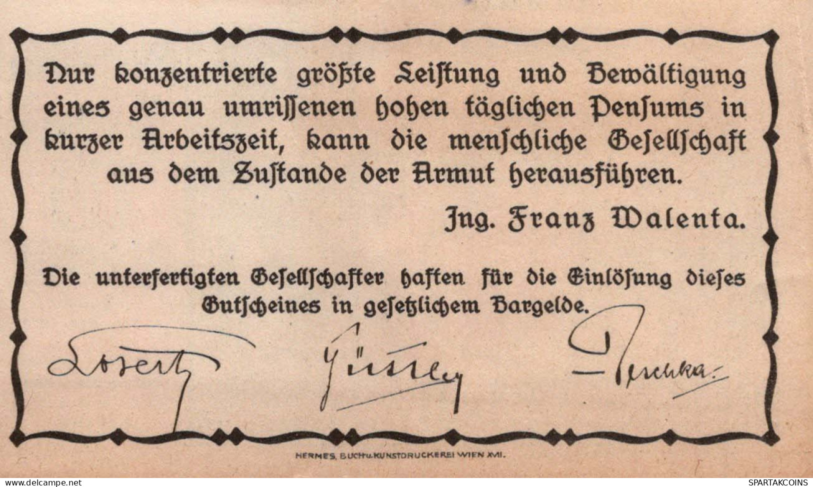 10 HELLER 1920 Stadt MELK Niedrigeren Österreich Notgeld Banknote #PD828 - [11] Local Banknote Issues