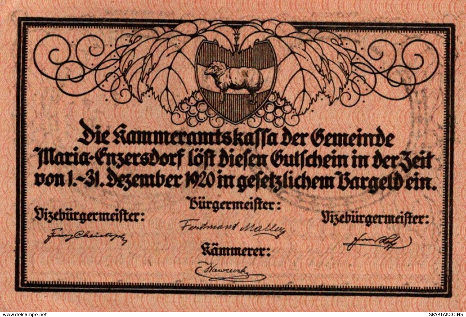 10 HELLER 1920 Stadt MELK Niedrigeren Österreich Notgeld Banknote #PD862 - [11] Emissions Locales