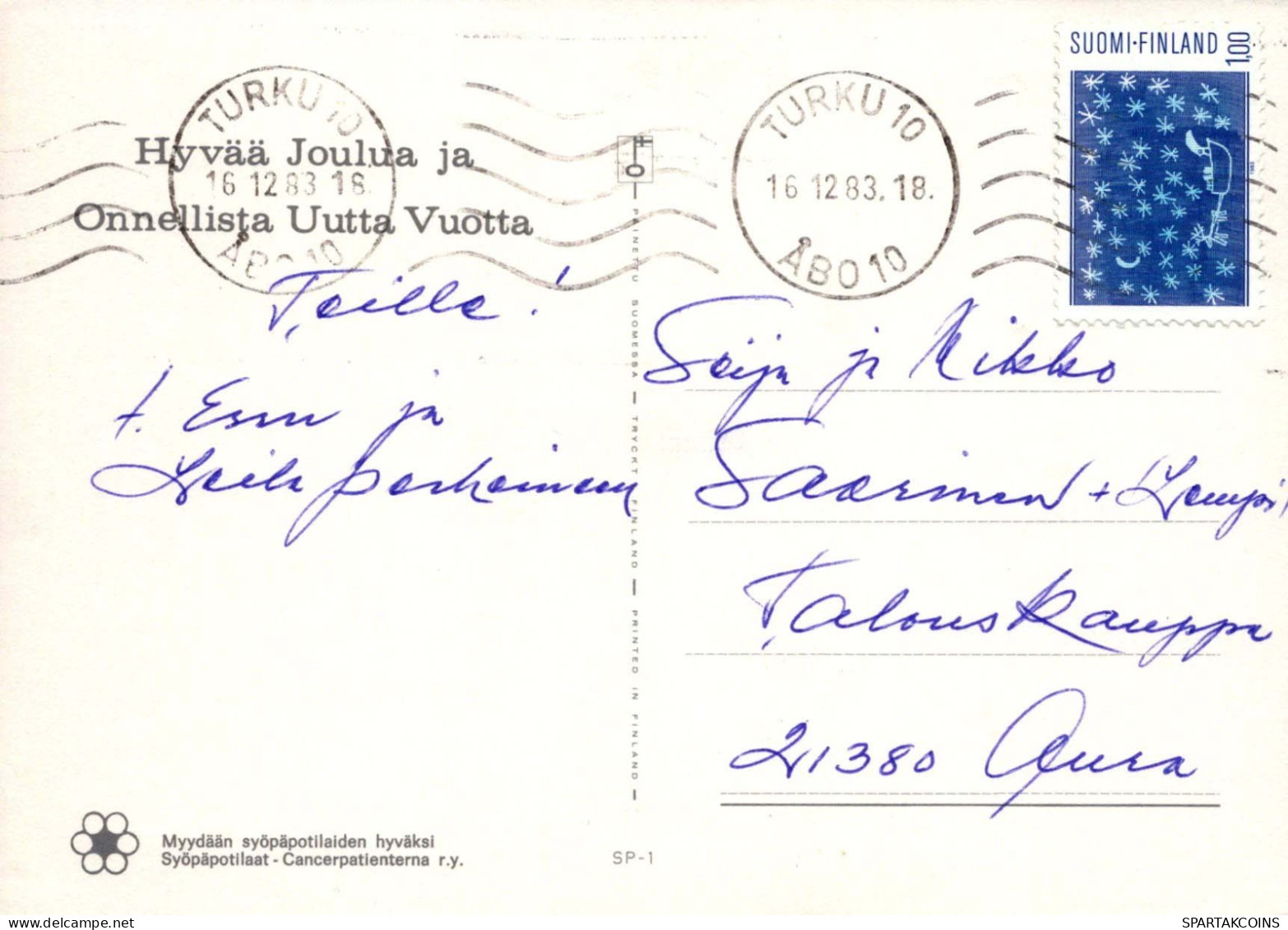 FLORES Vintage Tarjeta Postal CPSM #PAS388.ES - Blumen